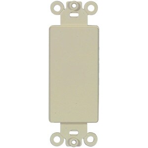 Decora Type Insert Blank Ivory